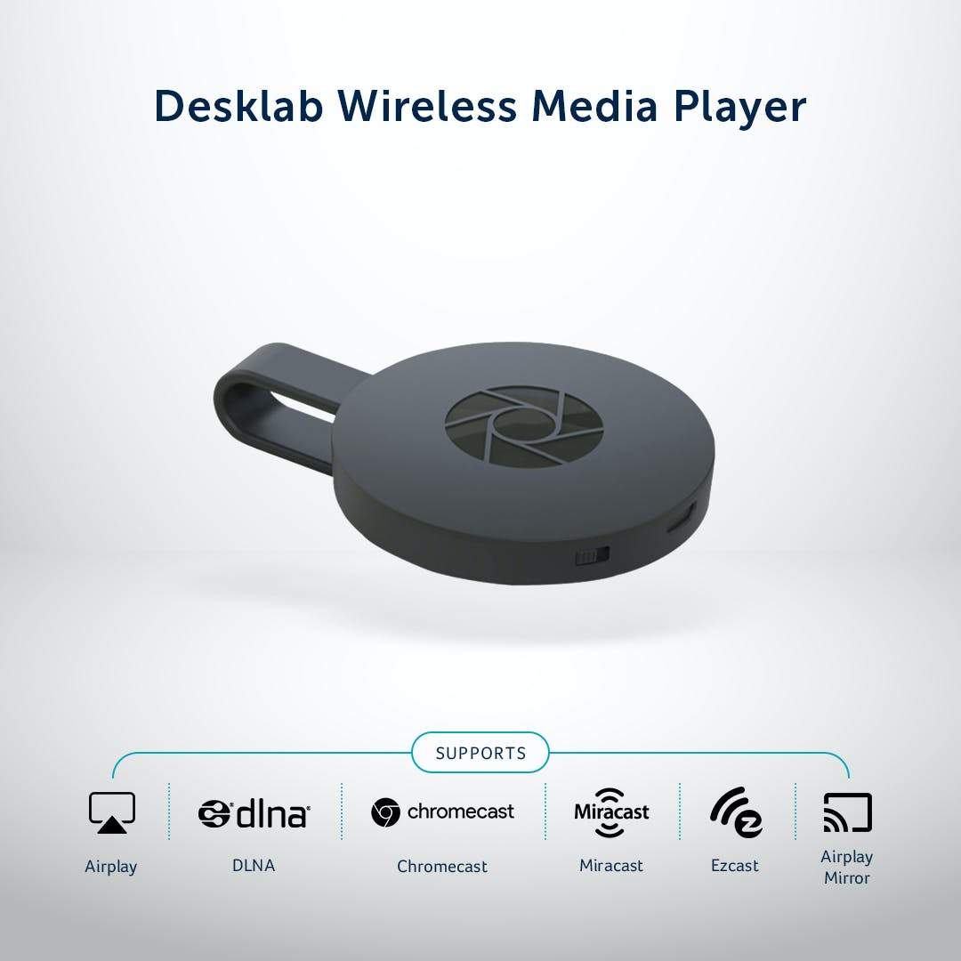 Mos Ups opbevaring Buy Wireless Media Player Device | Desklab Monitor