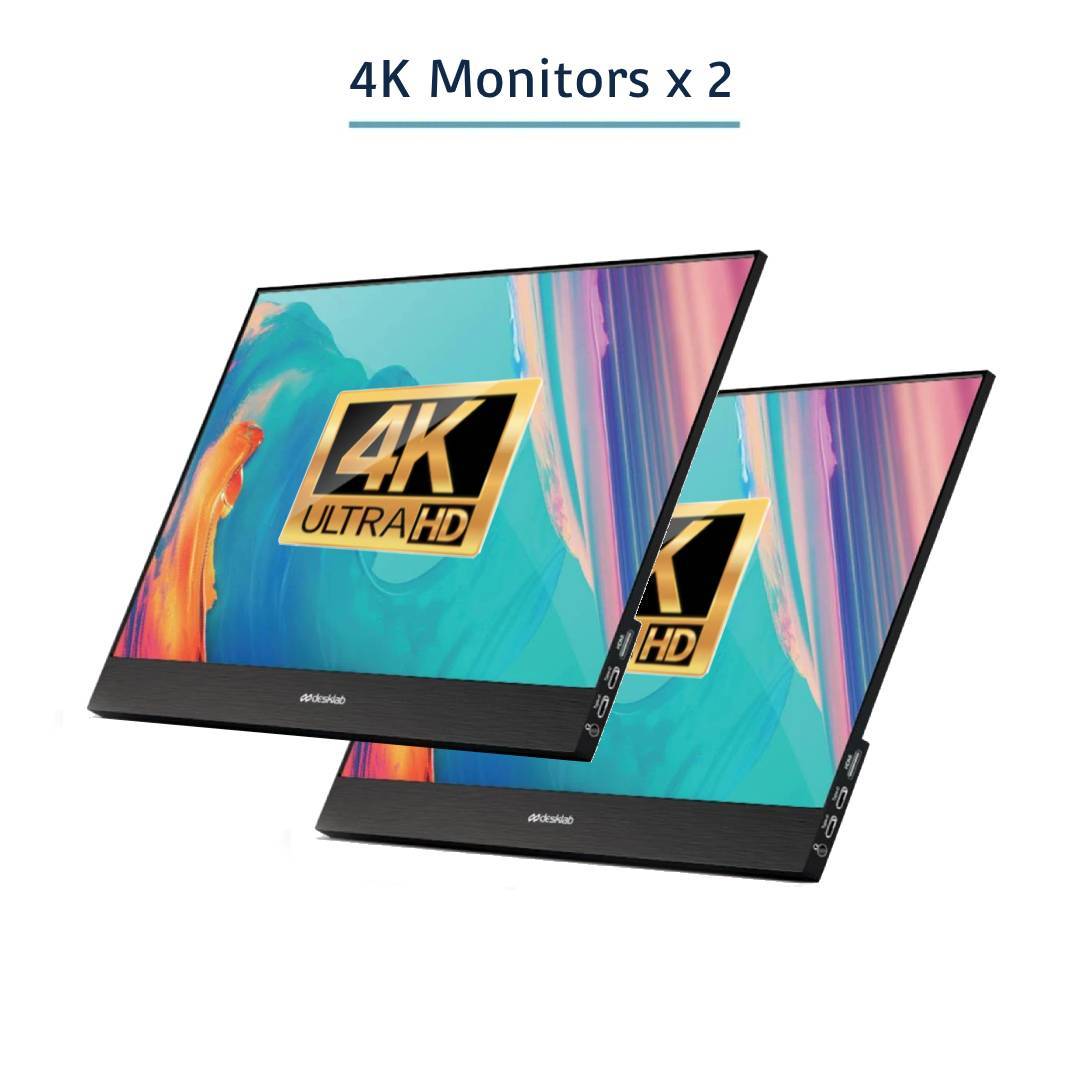 Portable Touchscreen Monitor for Travel & Gaming | Desklab Monitor